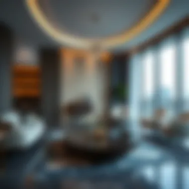 Sophisticated Interiors of Donna Tower Interior design showcasing modern facilities in Donna Tower
