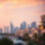 Luxury skyline view showcasing signature homes in Dubai