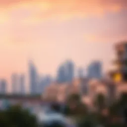 Luxury skyline view showcasing signature homes in Dubai