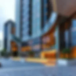 Architectural design of Indigo Icon Tower