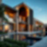 Stunning architectural design of Manazil Al Raffa