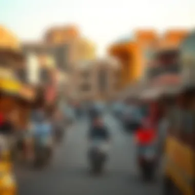 Vibrant Community Atmosphere in Bur Dubai Vibrant community life in Bur Dubai