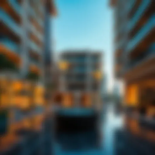 Modern architectural design of Studio Bur Dubai