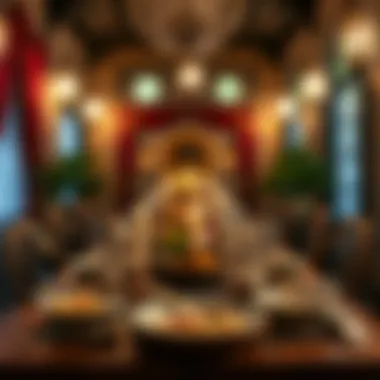 Traditional Iftar Table Setting Traditional Iftar table setting